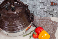 Афганский казан 8 литров с ручками