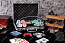 Набор покера Ultimate на 200 фишек с номиналом, в стальном кейсе с пластиковыми картами