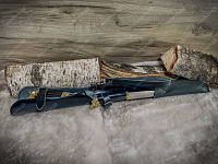 Шампуры Звери в чехле с ножом (черный)