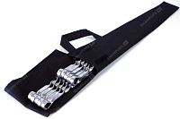 10 профессиональных шампуров 12 мм - 50 см в чехле