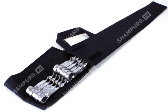 10 профессиональных шампуров 12 мм - 50 см в чехле