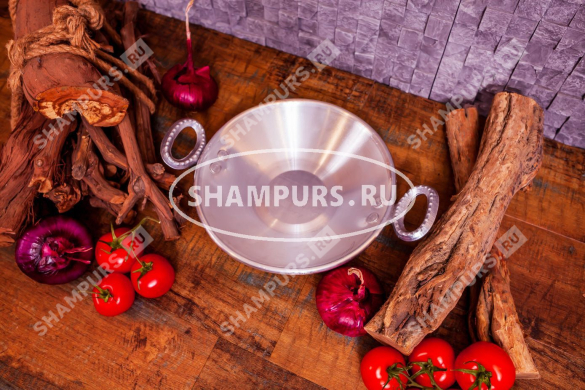 Алюминиевая сковорода для саджа 30 см