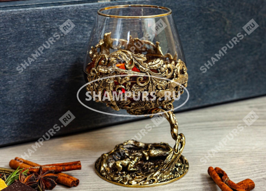 Бокал для коньяка Волк элит