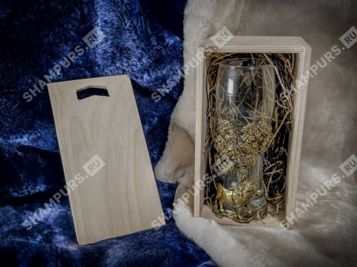 Бокал для пива Лев в коробке