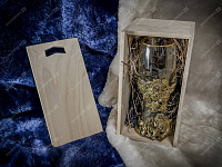 Бокал для пива Охота на медведя в коробке