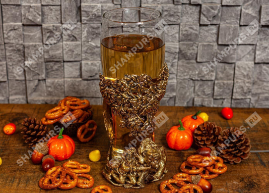 Бокал для пива Охота на медведя