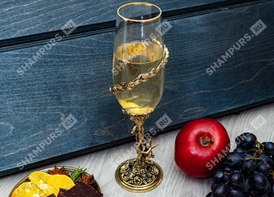 Бокал для шампанского Ангел