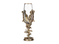 Бокал для шампанского Цветочная фантазия