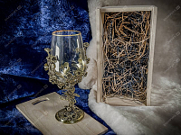 Бокал для вина «Цветочная фантазия» в подарочном футляре