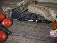 Чехол двойной для Сербского ножа и мусат для заточки