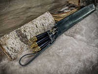 Чехол-футляр с шампурами Звери (черный)