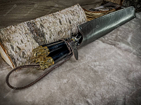 Чехол-футляр с шампурами Звери (коричневый)