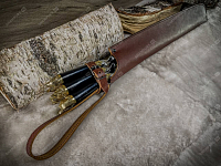 Чехол-футляр с шампурами Звери (сандал)