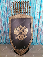 Каминный набор Щит-подставка Герб на 8 шампуров Бештау