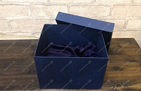 Картонная коробка для бокала с ложементом