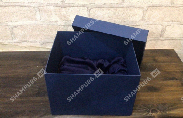 Картонная коробка для бокала с ложементом