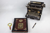 Книга Великая Россия в кожаном переплете