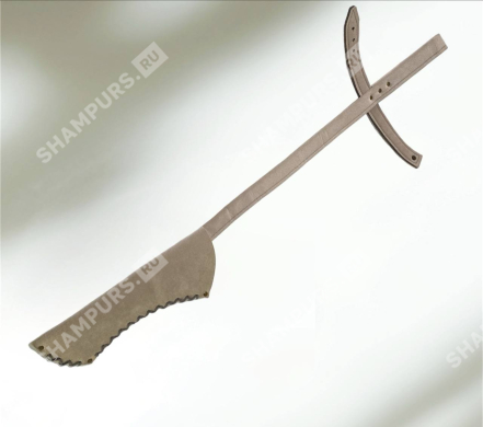 Колчан для шампуров (замшевый, светлый)