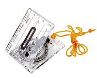 Компас жидкостный с линейкой