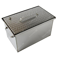 Коптильни из нержавеющей стали 500*300*300*2 с гидрозатвором