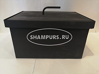 Коптильня сталь 420*300*250*2 с гидрозатвором