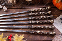 Кованые шампуры комплект 6 шт - Афон