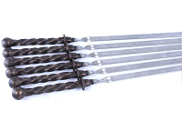 Кованые шампуры комплект 6 шт - Велунд