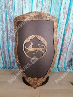 Кованый щит Барс