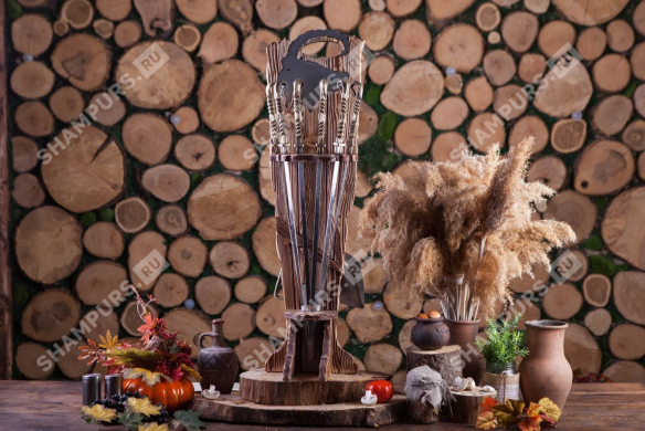 Мангальный набор Тур с шампурами - Эльбрус