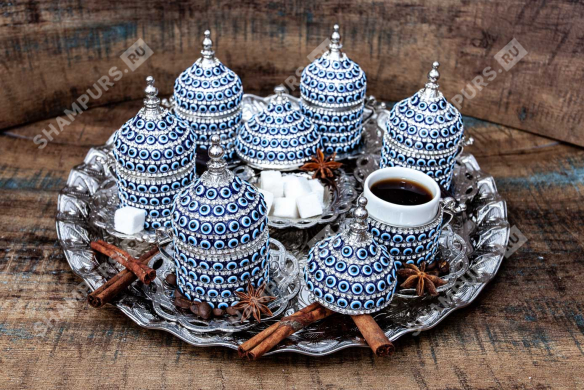 Набор для кофе с подносом Назар бонджук