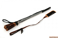 Набор для шашлыка c ножом Саблезубые тигры - 5 (объемная рукоять)