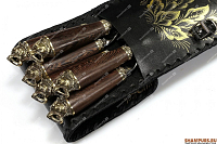 Набор для шашлыка Саблезубые тигры - 1 (объемная рукоять)