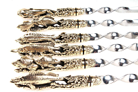 Набор шампуров - Мечта рыбака (цельное литье)