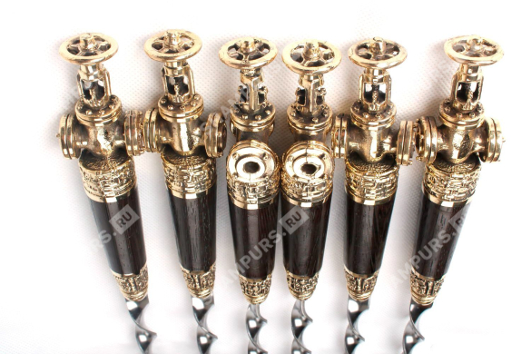 Набор шампуров - Подарок нефтянику