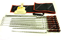 Набор шампуров в чехле "Дачный"