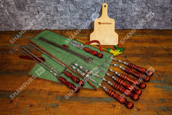 Набор шампуров в чехле "Маэстро - 2"