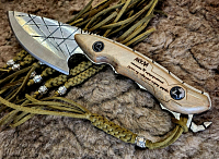 Нож шкуросъёмный - Акула Лайн