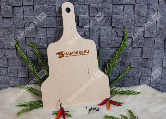 Опахало с фирменным брендом ShampurS