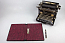 Папка для документов в кожаном переплете