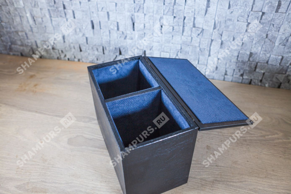 Подарочная коробка для двух бокалов