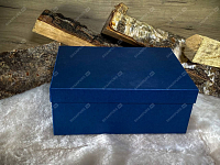 Подарочный футляр для двух бокалов с ложементом