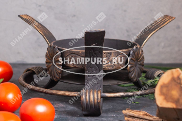 Подставка для сковороды садж "Классика" (кованая)