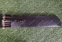 Саблезубые тигры (объемная рукоять) в чехле кожаный - 2