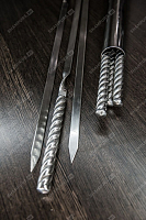 Шампур стальной полированный - Chromium Steel 50 см