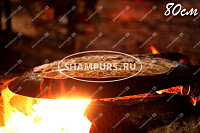 Сковорода Садж 80 см для кутабов с рельефным дном
