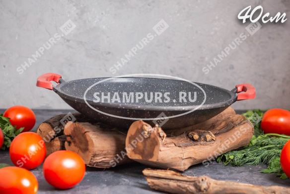Сковорода Садж с гранитным покрытием 40 см