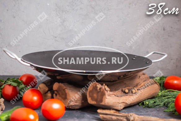 Сковорода Садж с тефлоновым покрытием 38 см