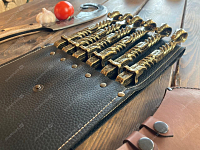 Набор шампуров Эльбрус в чехле (экокожа)