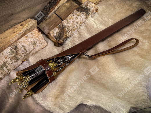 Шампуры Мечта охотника в чехле (сандал)