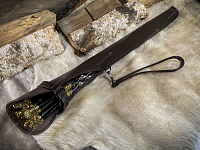 Шампуры Звери в чехле (коричневый)